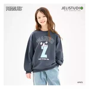 [젤리스튜디오] [피너츠]스누피슬리핑맨투맨티셔츠 3142744