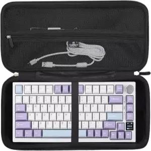 EPOMAKE Ajazz AK820 프로 75 무선 기계식 키보드용 하드 스토리지 케이스 - P75 / Aula F75 갤럭시 70 MAX