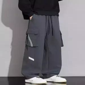 남성 팬츠 가을 캐주얼 빅사이즈 등산 스트레이트 방수 오버사이즈 카고 강화 바람막이 기능 BE3