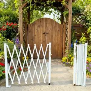 철제 자바라 대문 슬라이딩 접이식 울타리 휀스 가드레일 게이트