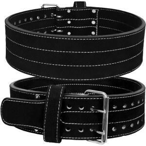 [미국배송] 남성과 여성을 위한 호크 스포츠 더블프롱 파워리프팅 벨트 두께 10MM 폭 4인치 스웨이드 가죽 역도 벨트 데드리프트 및 스쿼트와 같은 헤비 웨이트 운동을 풀 파워로 할 수 있는 제품입니다