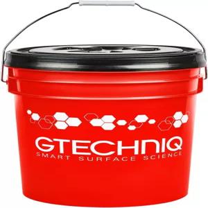 뚜껑이 있는 지테크닉 버킷 20L 청소용 더트 트랩과 감마 씰 포함