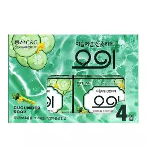 크리오 오이비누 90g 4입