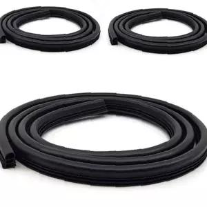 현관 도어 고무 패킹 6.3m 난연 소재 방풍 차단 틈새 밀폐 바람 먼지 방지