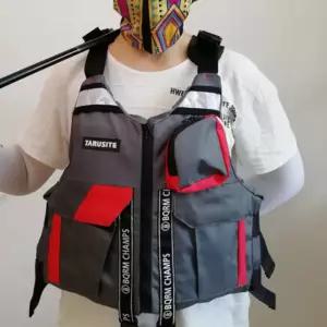 낚시구명조끼 갯바위 선상 바다 강 야간반사띠 생활방수 다용도포켓 조절식 성인 남녀공용