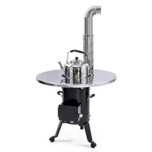 주물 화목난로 가정용 공기조절기 펜션 장작 난방 화로