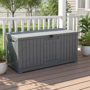 세이프 야외 820리터(내부680) 보관함 키 비밀 농막 데크 박스