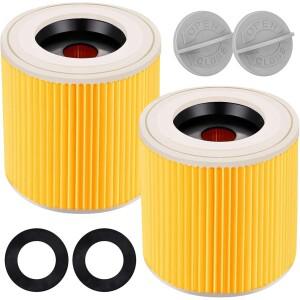 [호환품]카처 호환 WD3 WD2 WD1 MV2 MV3 A2604 NT27/1 SE 4001 4002용 HEPA 필터 진공 청소기 액세서리 부