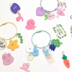 솜씨키트 마술 종이 슈링클스 와이어 키링 DIY키트 만들기세트 열수축종이