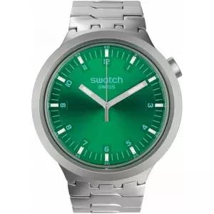 Swatch SB07S100G Aqua-Simer BIG 볼드 IRONY 손목시계 그린 팔찌 타입 그외 각종 553488
