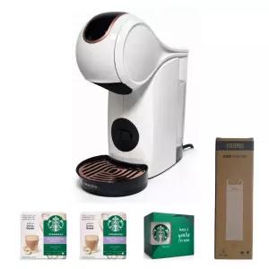 돌체구스토 지니오S 쉐어 크림 + 화이트모카 12잔(24캡슐) + 머그잔 + 텀블러