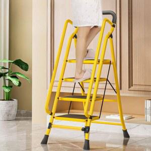 가정용 계단식사다리 휴대용 안전 접이식 5단 철제 계단식