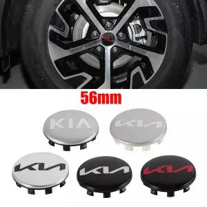자동차휠캡 4개 56mm 자동차 휠 센터 허브 캡 액세서리 기아 K3 K5 리오 스포티지 씨드 3 4 K6 모닝 옵티마
