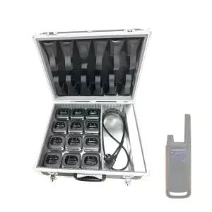 모토로라 생활용 T82무전기 충전가방 12구 (무전기 별도)