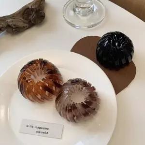 [엔비]3초똥머리집게핀3세트 헤어 올림 머리 집게 핀