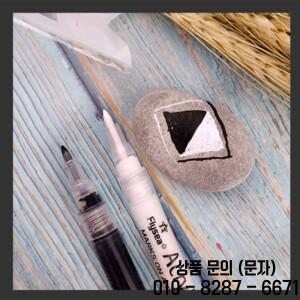 1pc 블랙/화이트/골드/실버 아크릴 마커 펜 포인트 암석 그림 돌 세라믹 불투명 잉크 그리기에 대한 엑스트