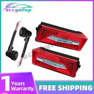 스카니아 R S L 트럭용 24V LED 후미등 테일 라이트 1개, 커넥터 포함 액세서리 부품 OEM 2860827