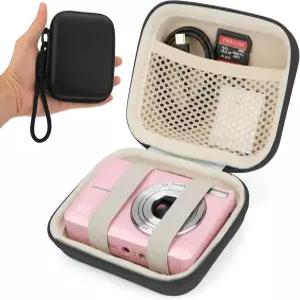 CVVD 디지털 카메라 케이스 KODAK PIXPRO FZ55 보호용 하드 EVA 쉘 가방 캠코리 캐논 파워샷 ELPH 180/IXUS