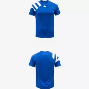 아디다스 반팔저지 주니어 통기성좋은 블루 행사단체복 편안하게입을수있는 기본티 기능성상의 운동티