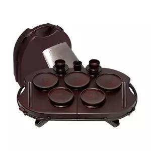 휴대용 제기세트 14P 산소 성묘 제기 그릇 제사용품