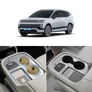 무선충전패드 차량용 컵홀더 실리콘 거치대 튜닝 용품