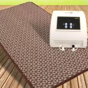 싸파 그래핀원단 온돌마루 전기 카페트 매트 온열 온수매트 100x200cm 싱글 거실 온열