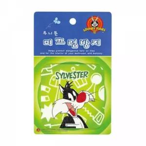 UNP LNS013 루니툰 미끄럼방지 실버 사각 2P