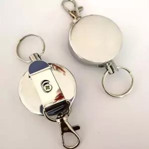 [셀러에이드]와이어 릴홀더 분실방지 허리줄 후크 카드 사원증 신