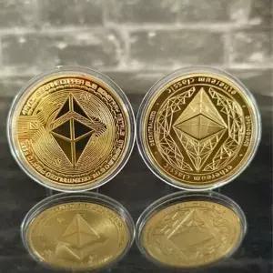 이더리움 기념 주화 코인 가상 암호 화폐 볼마크 재밌