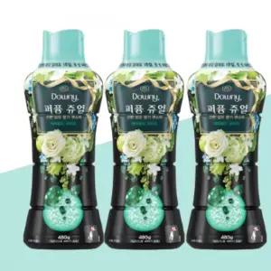 향기 부스터 퍼퓸 쥬얼 에메랄드 브리즈 480g 트리플구성 3개 3