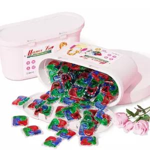 맘스럽 울트라 퍼퓸 캡슐세제 8배 초 국내생산 프리미엄 3in1 대용량 실내건조형