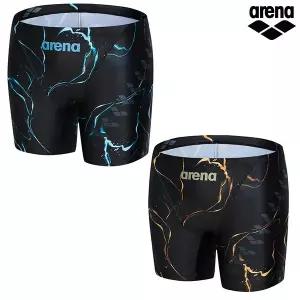 아레나 남성수영복 마블웨이브 3부 A6SM1MD03