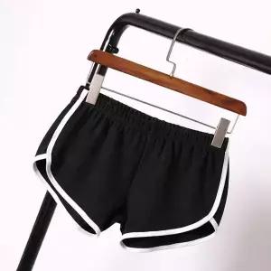 유니보르 돌핀 러닝 여성 팬츠 쇼츠 고무줄 밴딩 운동 반바지