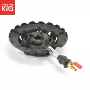 업소용 저압버너 가스 쌍관 외관삼중 2구 화구용주물 용버너 용가스