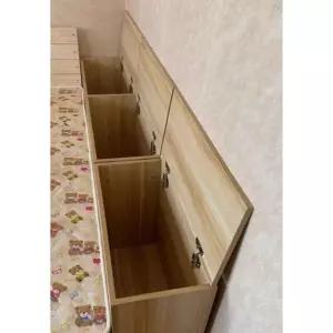 틈새 선반 원목 간이 여는 위로 침대 수납장 캐비닛 진열대 스토리지 랙