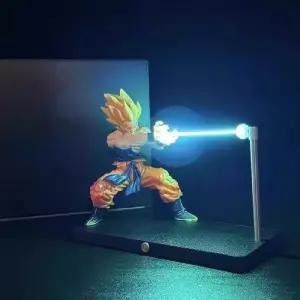 손오공 에네르기파 자기부상 전시용 탁상 피규어 손고쿠 책상위 무드등 조