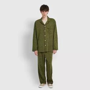 JAJU 남 스마트 코튼 10부 파자마 세트 J215901114050 285413