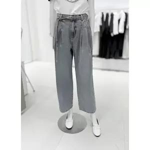 [롯데백화점]SOUP 플리츠 데님 팬츠  SC4DP84Q