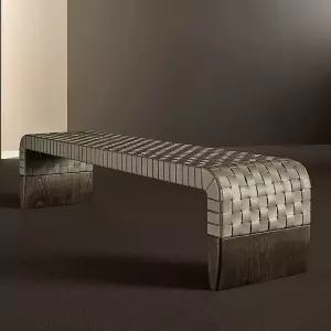 모던 양털 벤치형 인테리어 침실 거실 현관신발장 신발의자