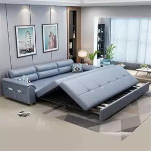 접이식 소파베드 트랜스포머 침대겸용 폴딩 패브릭 수납형 쇼파