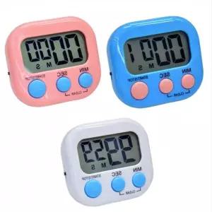 수험생 공부 타이머 주방 요리 자석 디지털 시계 미니 쿠킹 알람 초시계