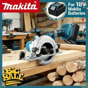 마키타 5인치 20V 배터리용 브러쉬리스 전기 원형톱 무선 휴대용 다기능 목재 금속 절단기 공구