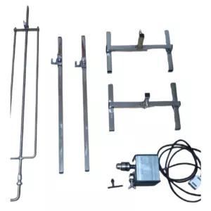 자동 회전 구이 양고기 닭고기 바베큐 기계 야외 그릴 굽기 터키 삼겹살 굽는