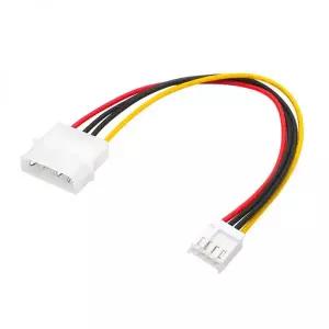 컴퓨터전원버튼 PC 본체 외부 파워 스위치 대형 4핀 몰렉스 소형 4핀으 케이블 FDD 플로피 디스크 드 전원