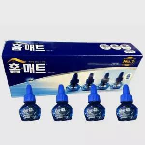 쿨샵 홈매트 모기잡이 리퀴드45일 훈증기 리필4개