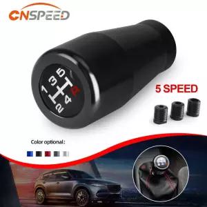 기어노브 기어봉 커버 5단 기어 시프트 노브 알루미늄 레이싱 레버 M8m10m12 수동 변속기 레벨