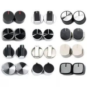 가스레인지부품 부속 2개 8mm 합금 소재 스위치 라운드 가스 스토브 버너 오븐 주방 부품 핸들