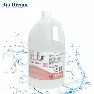 바이오드림 유분크리너 4L 식당 주방 배관청소 유지방 분해제 용해제 기름으로 막힌 배관