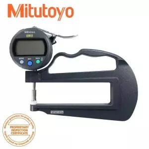 Mitutoyo 버니어캘리퍼스 547-321 디지털 두께 게이지 범위 0 - 10mm 측정 깊이 120mm LCD 디스플레이 543-
