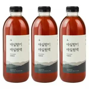 하동매실전문농장 매실향기 매실원액1000ml 3병